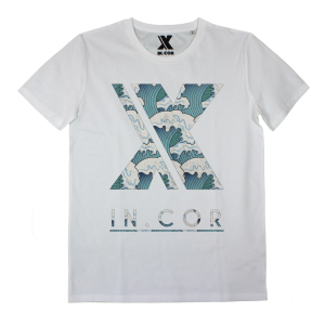 T-shirt IN0003A INCOR LOGO WAVES